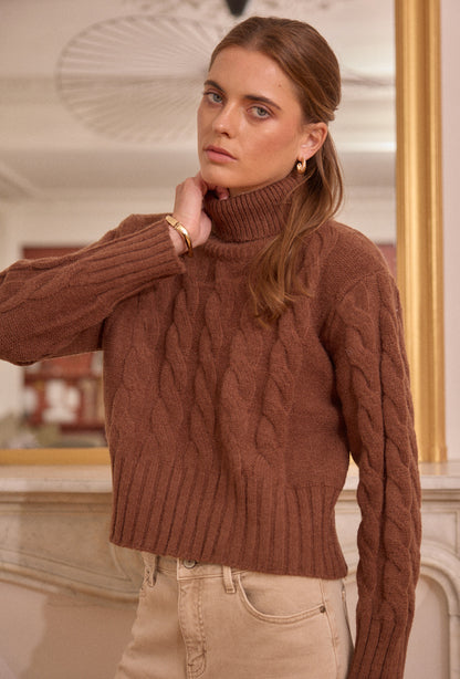 Pull Torsadé Uni