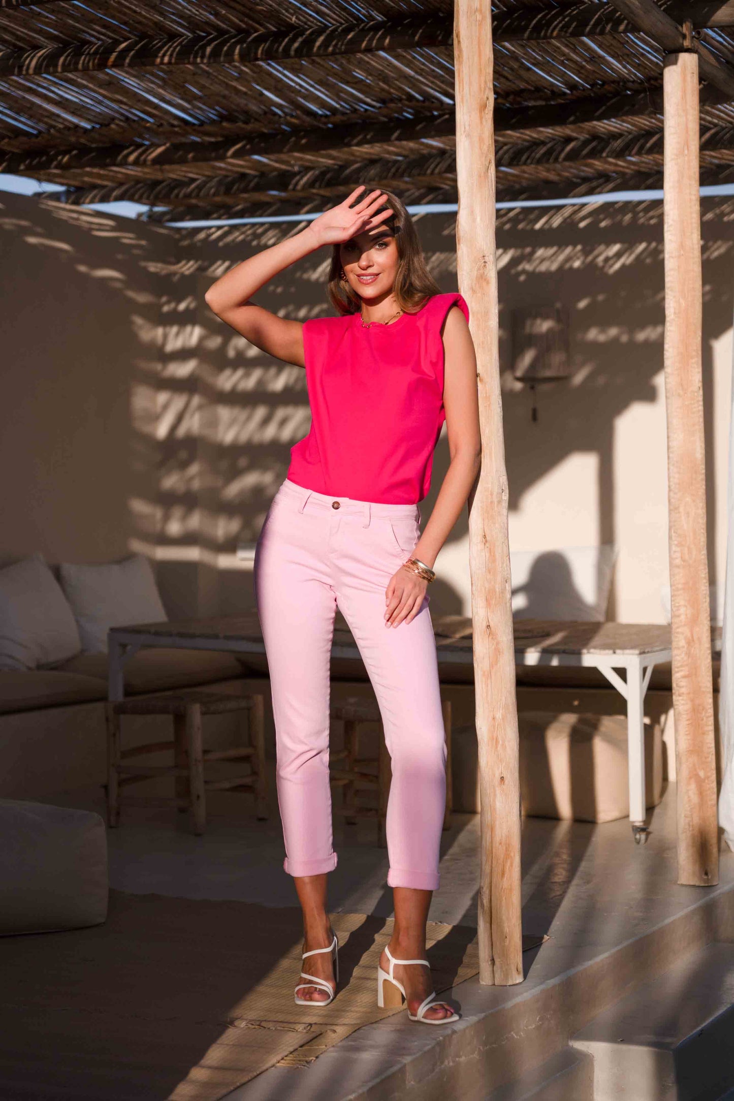 Pantalon Chino Femme