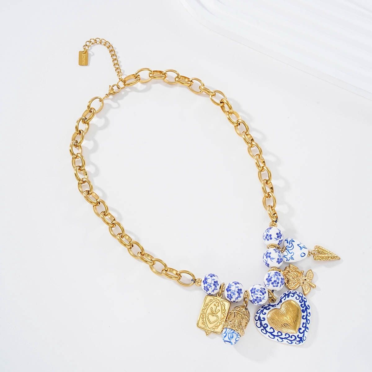 Collier Pampilles Bleues