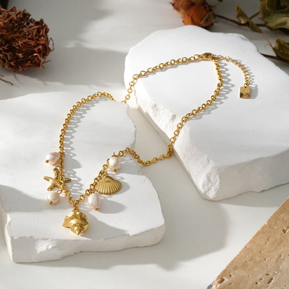 Collier "Trésor de l’Écume"