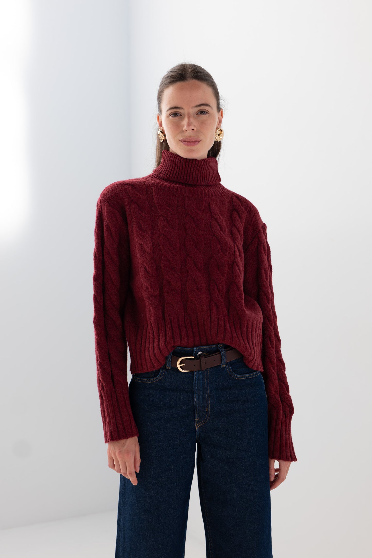 Pull Torsadé Uni