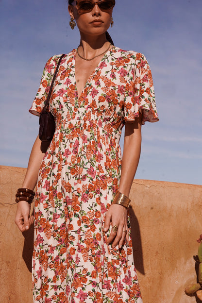 Robe Fleurie Romantique