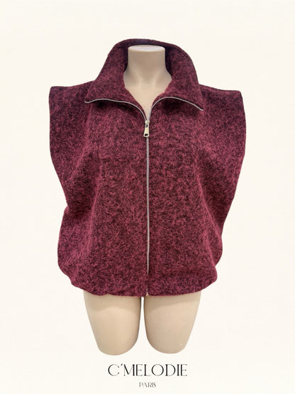 Veste Cosy Zippée - TU du 44 au 50