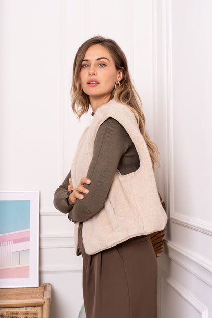 Gilet Peluche Trendy
