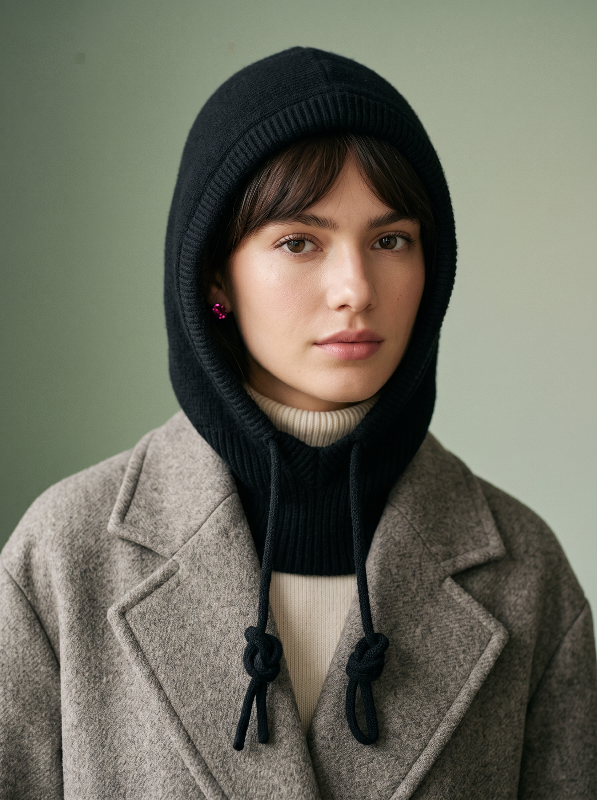Cagoule Tricot Capuche