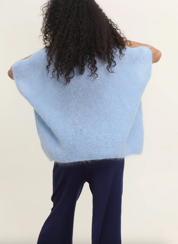 Pull Poncho Mohair