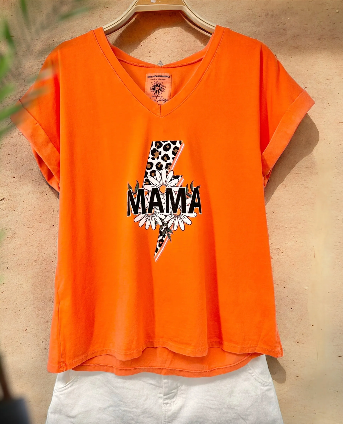 Tee-shirt Mama Léopard