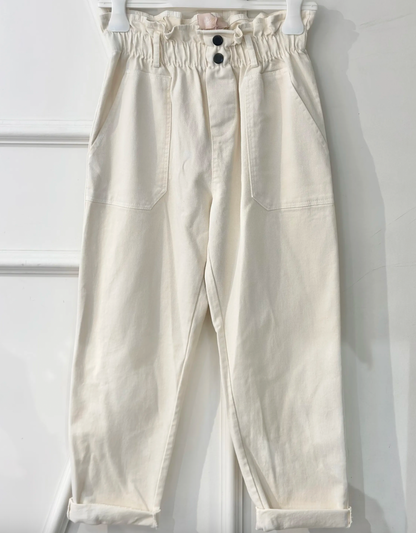 Pantalon Poches Plaquées