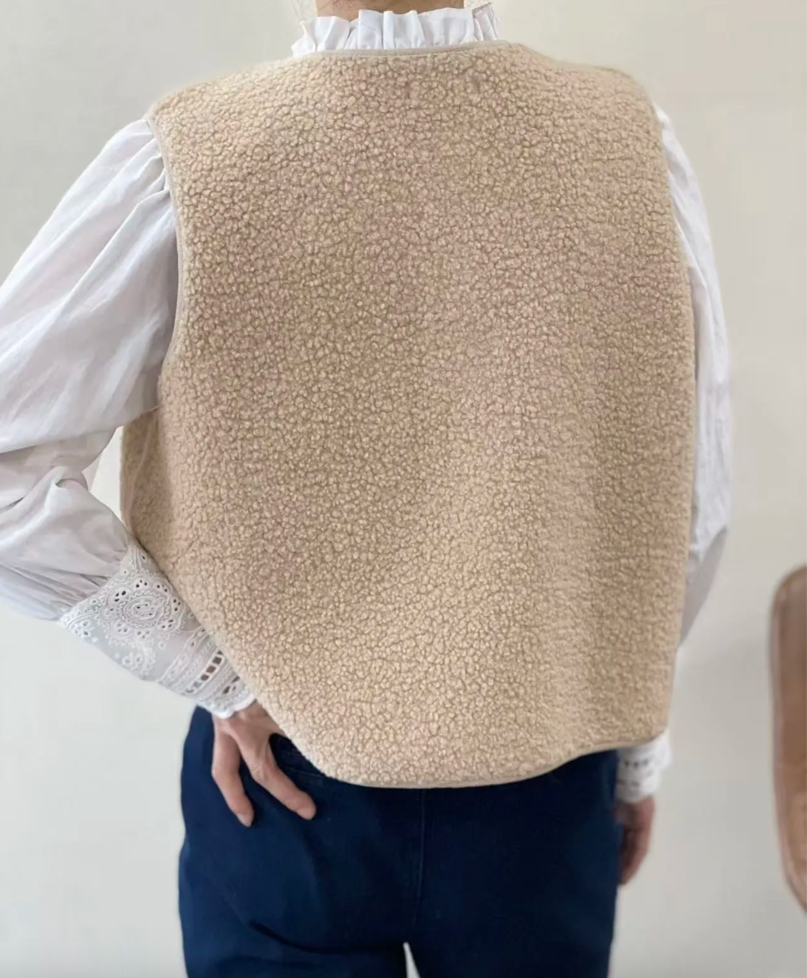 Gilet Cosy Boutonné