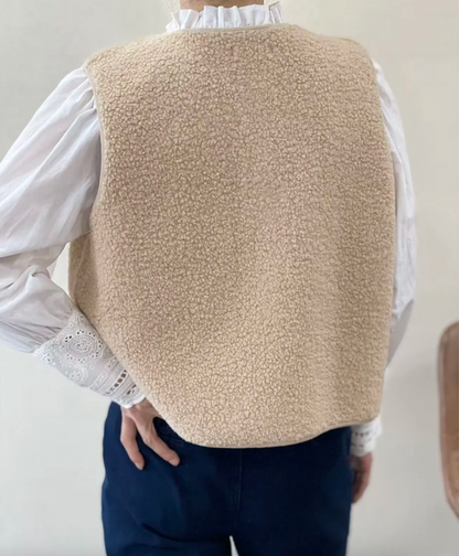 Gilet Cosy Boutonné