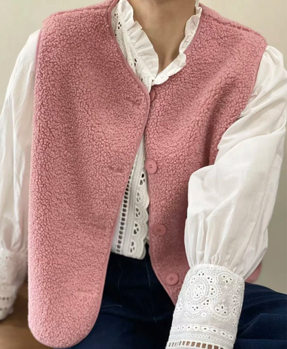 Gilet Cosy Boutonné