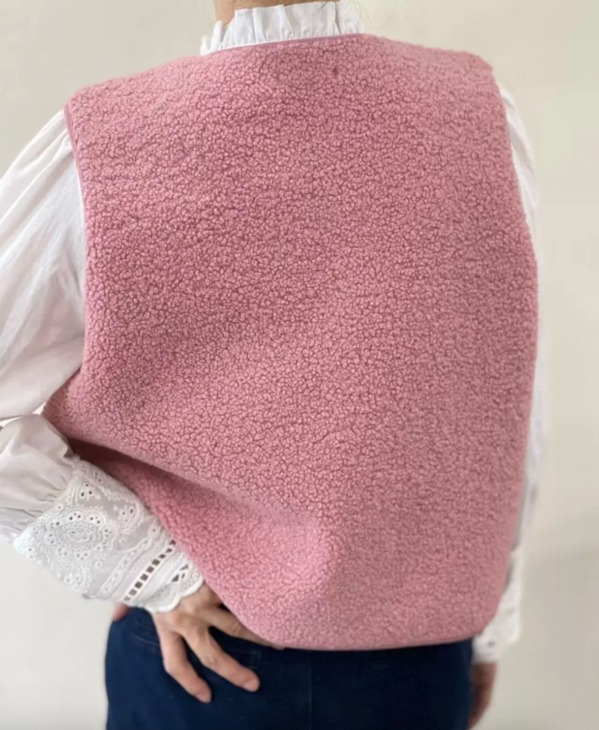 Gilet Cosy Boutonné