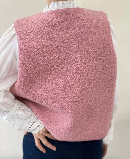 Gilet Cosy Boutonné