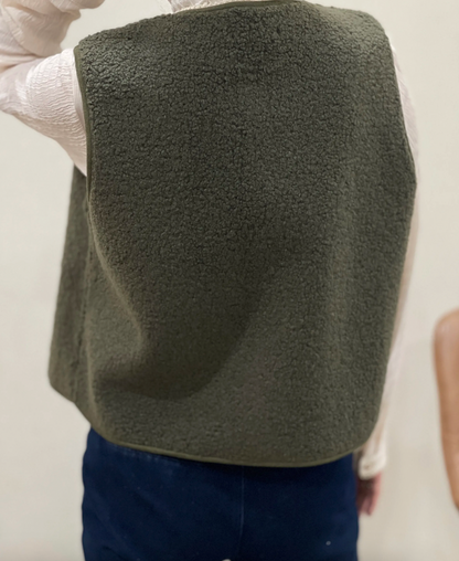 Gilet Cosy Boutonné