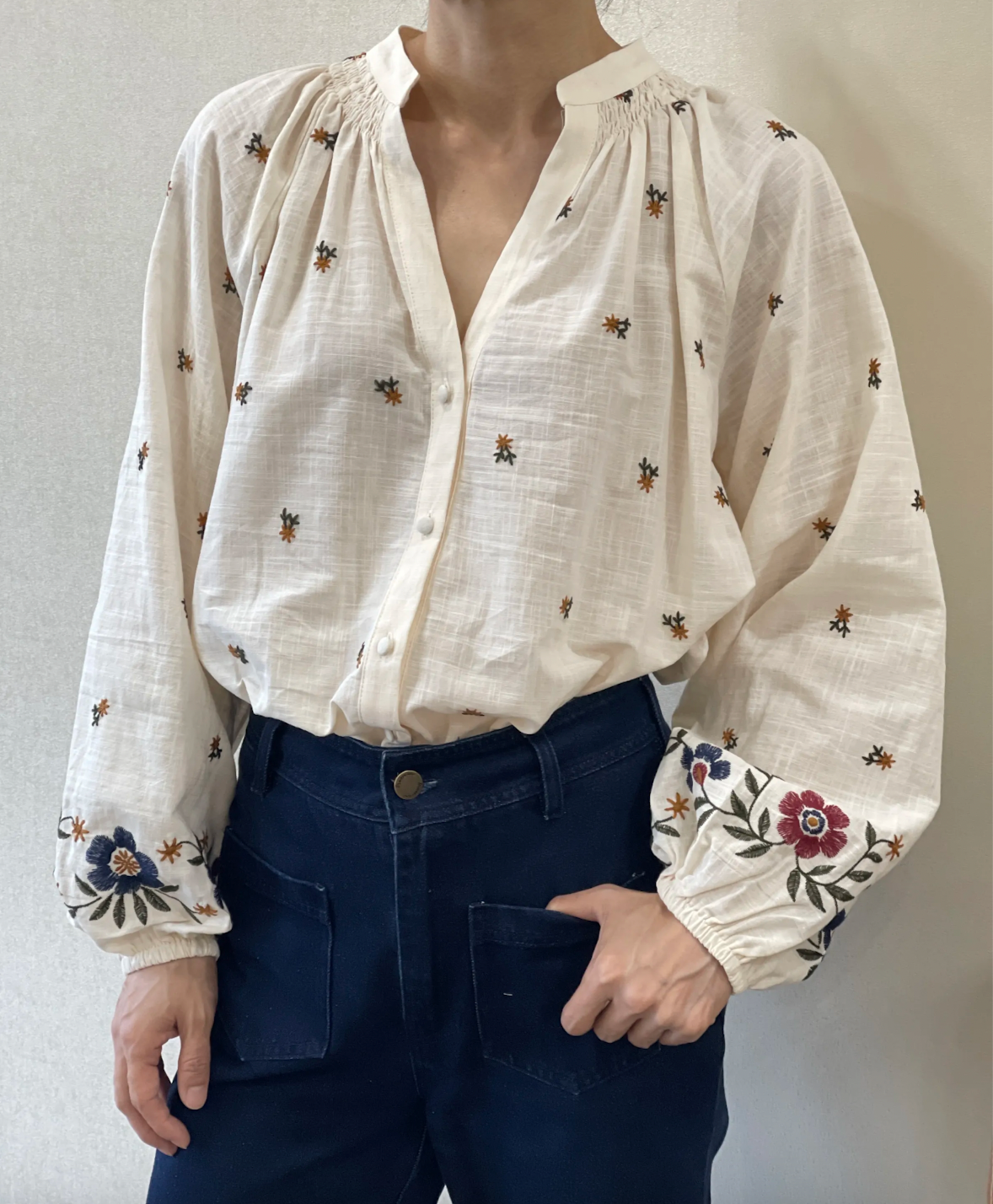 Chemise Élégante Brodée