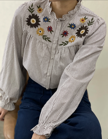 Chemise Rayures Fines