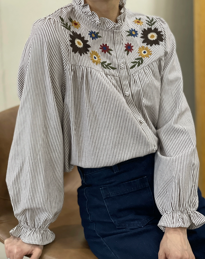 Chemise Rayures Fines