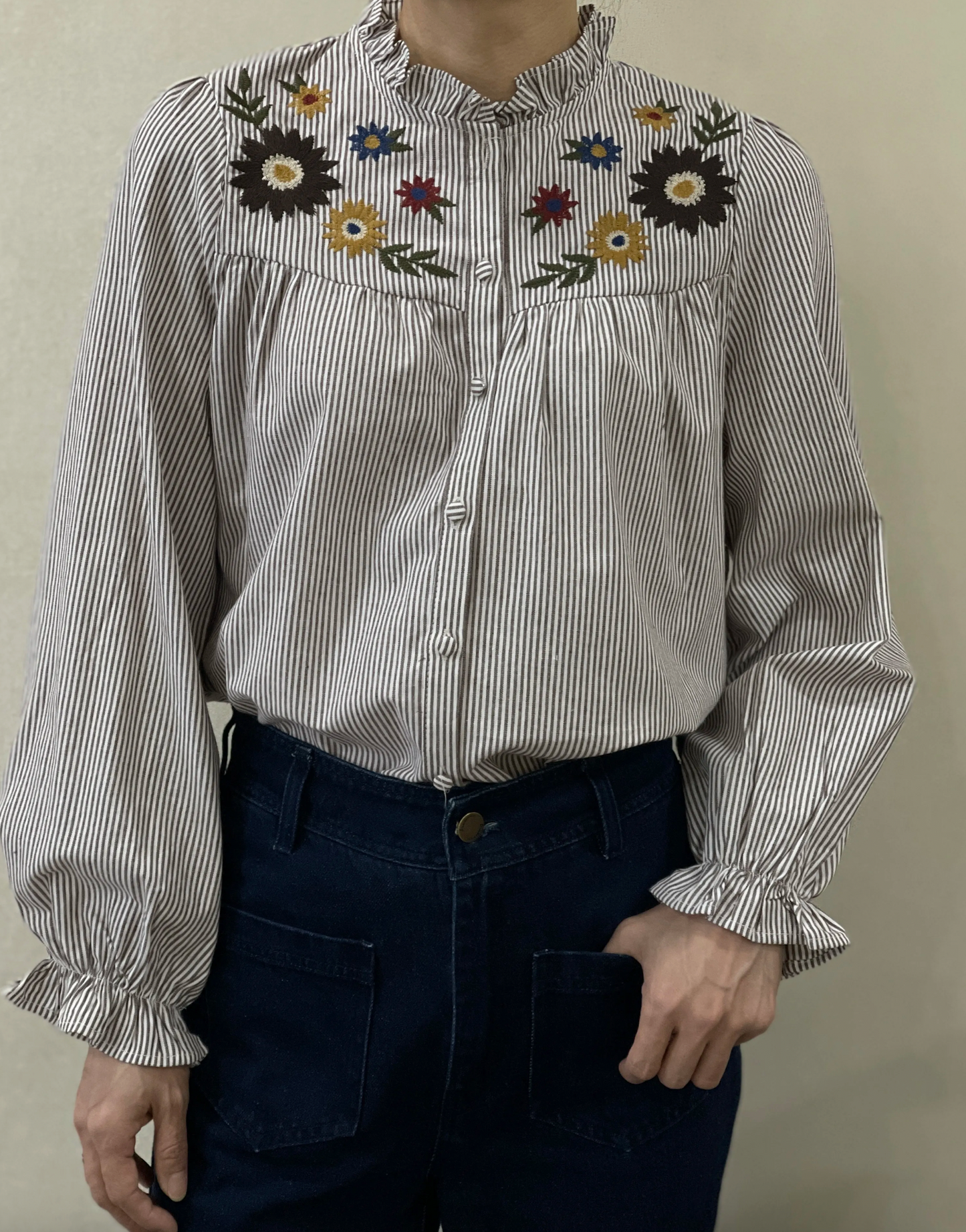 Chemise Rayures Fines