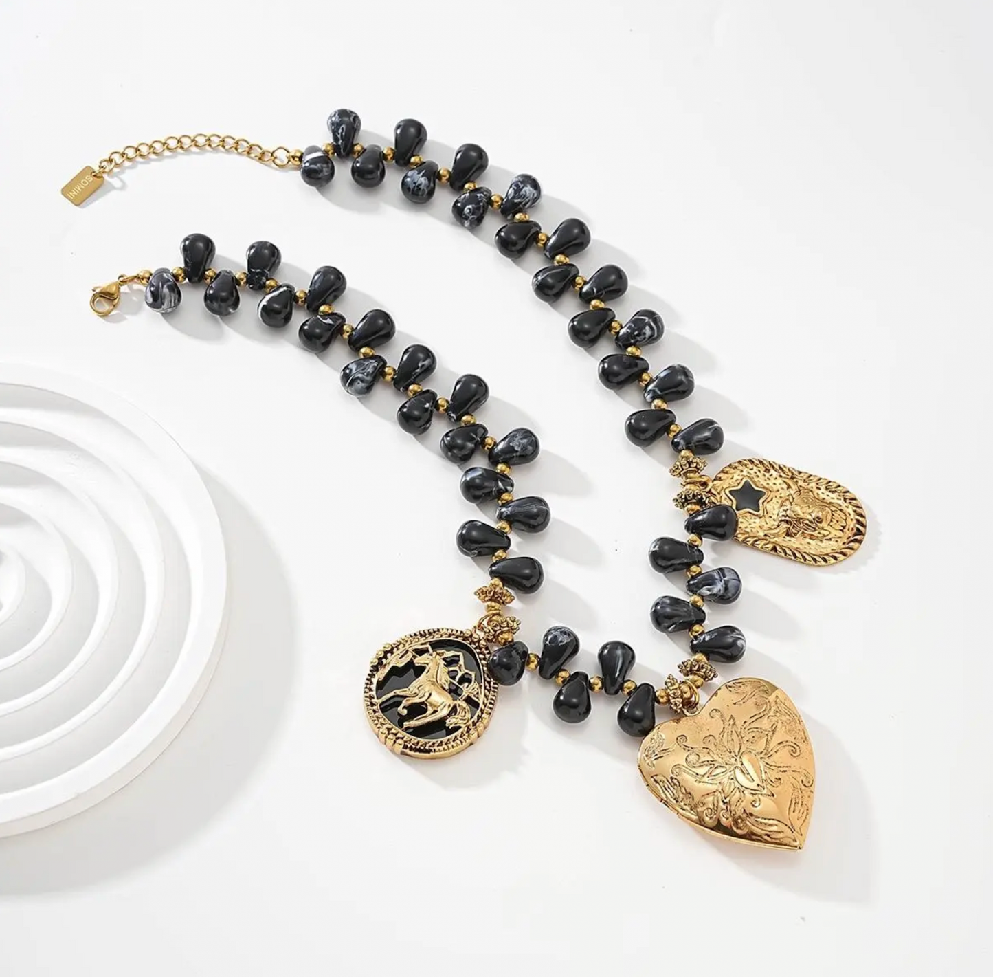 Collier Doré Baroque