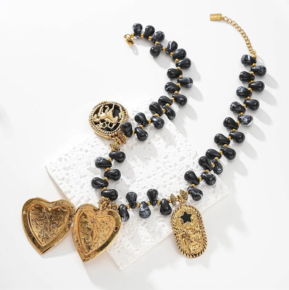 Collier Doré Baroque