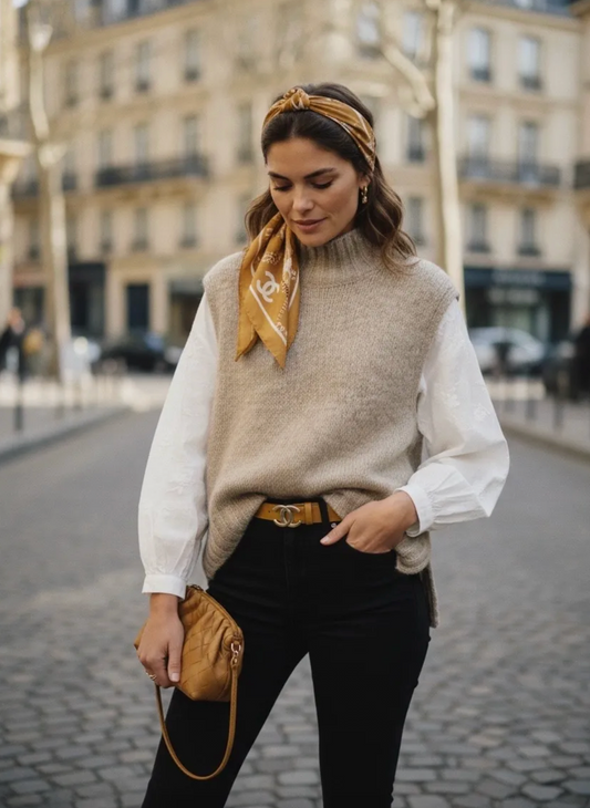 Pull Sans Manches Mathilde