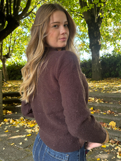 Cardigan Boutonné Femme