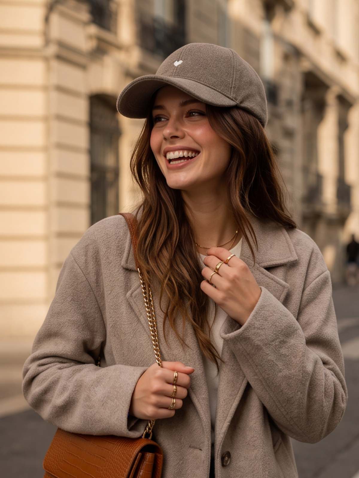 Casquette Brodée Cœur