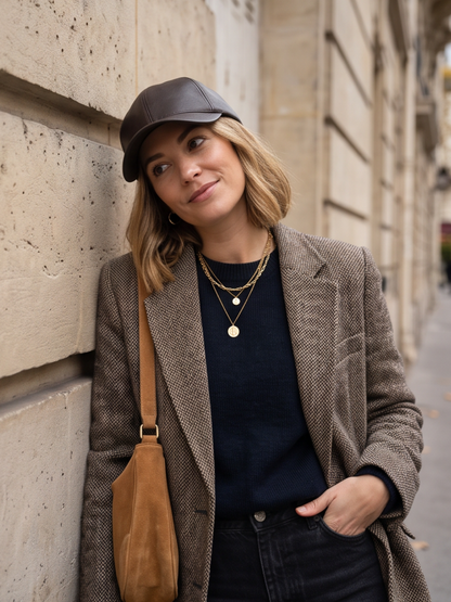 Casquette Ombline - Simili Cuir
