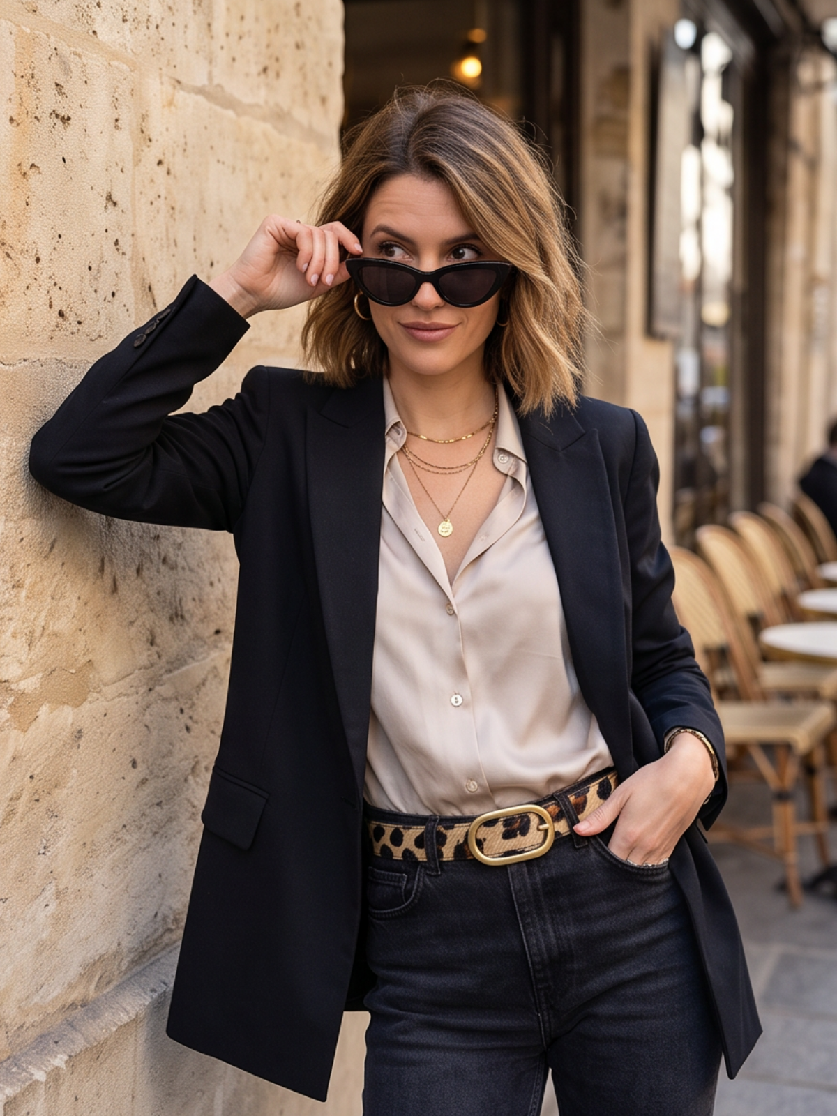 Ceinture Maya - Léopard