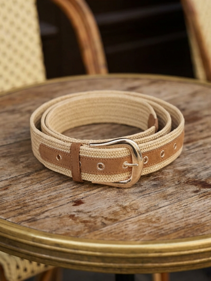 Ceinture Tressée Estivale