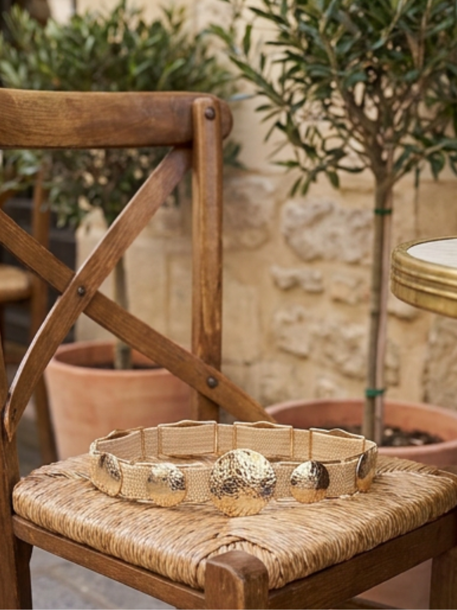 Ceinture Dorée Médaillons