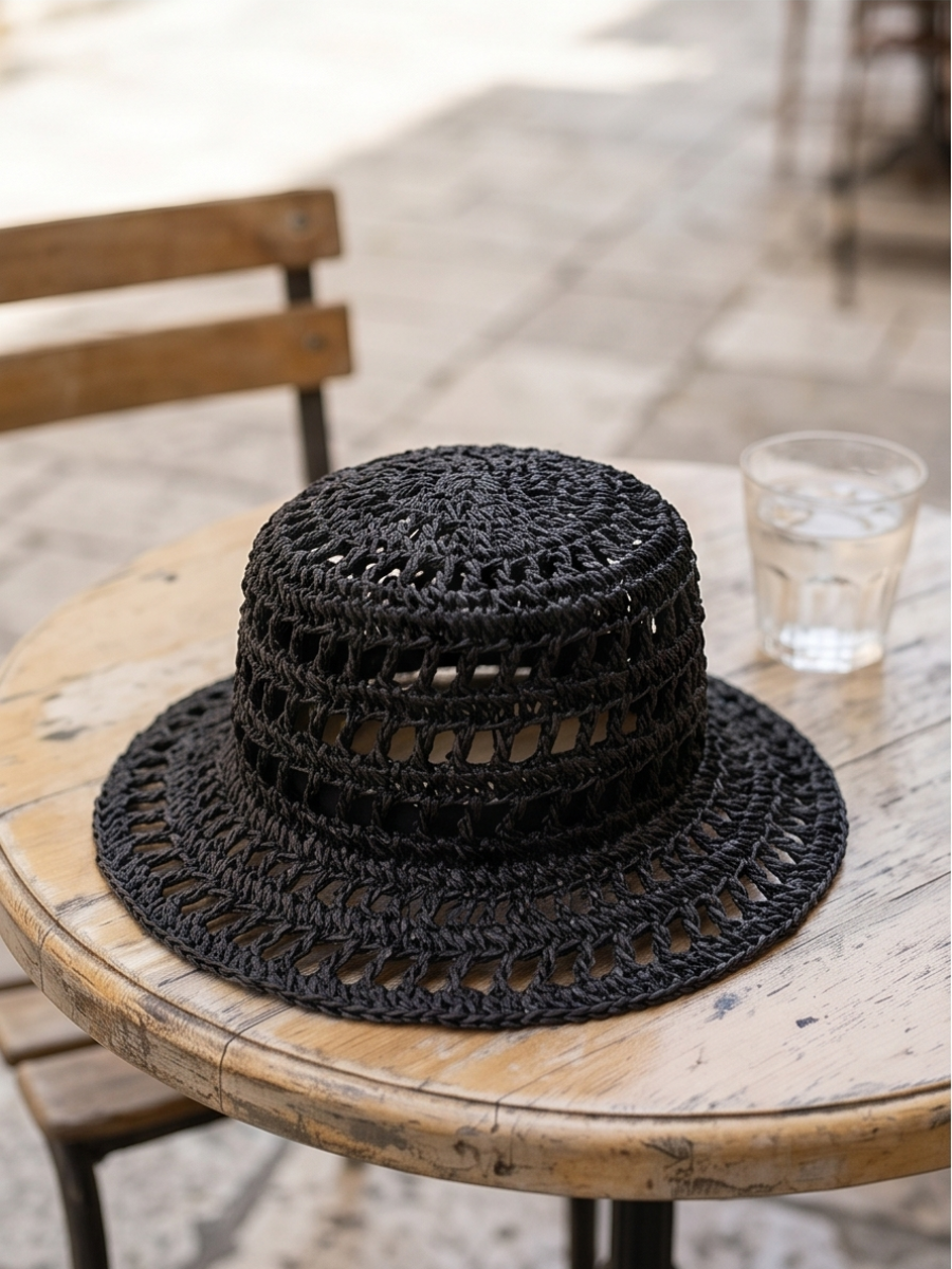 Chapeau Bucket Crochet
