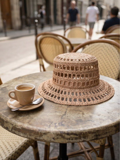 Chapeau Bucket Crochet