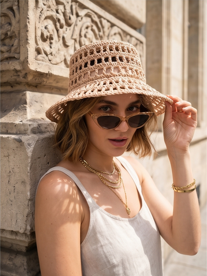 Chapeau Bucket Crochet