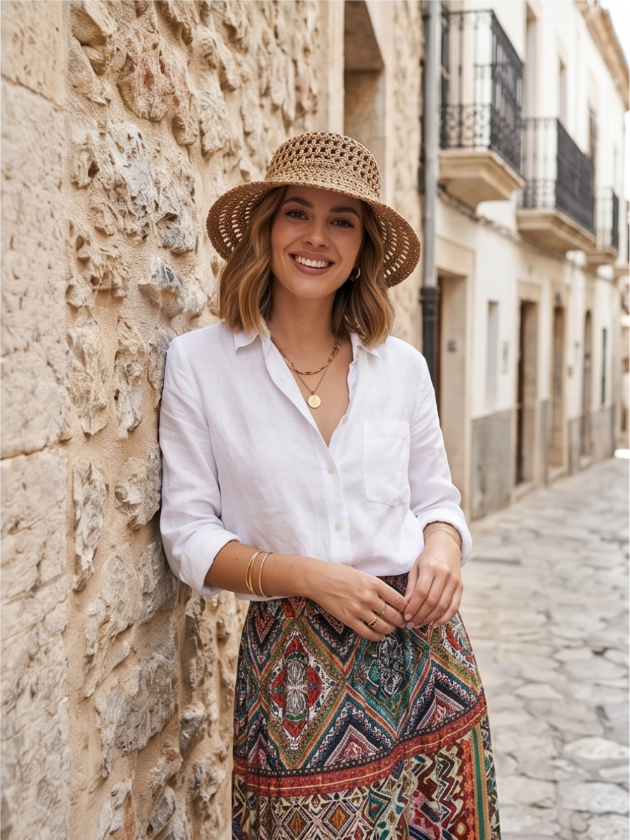 Chapeau Bucket Crochet