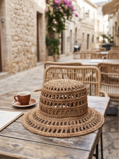 Chapeau Bucket Crochet