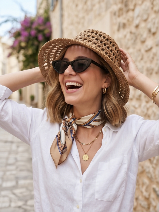 Chapeau Bucket Crochet