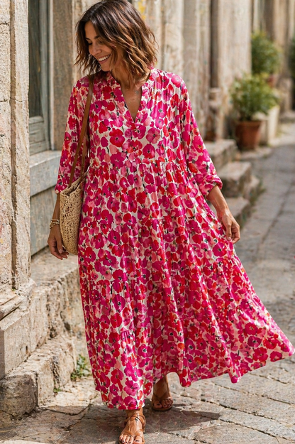 Robe Longue Imprimée