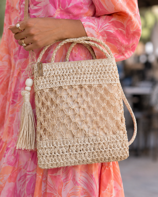 Pochette Tressée Femme