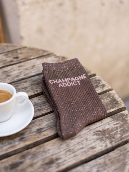 Chaussettes Champagne Addict
