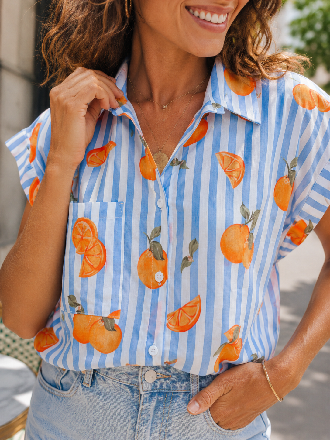 Chemise Agrumes