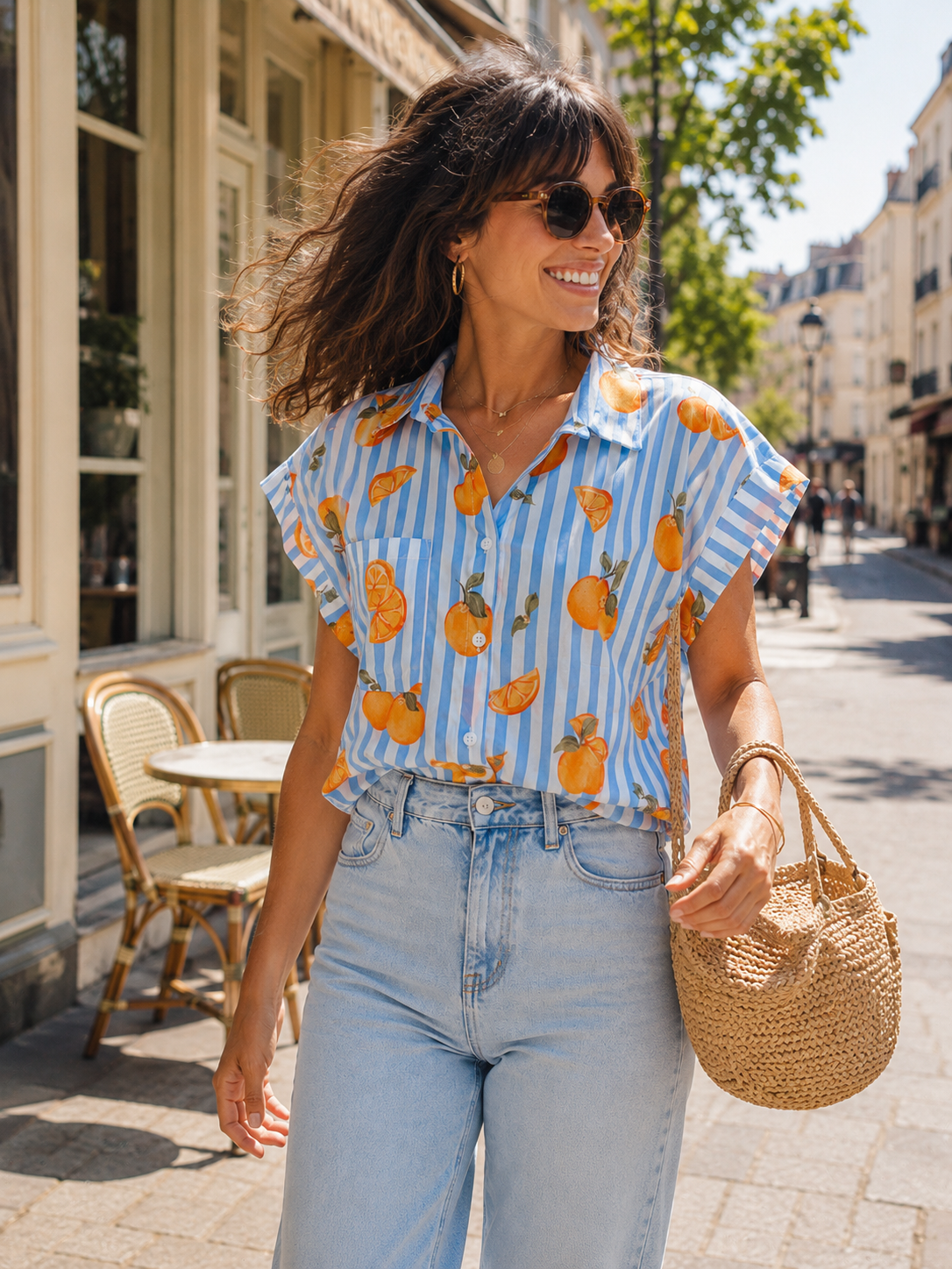Chemise Agrumes