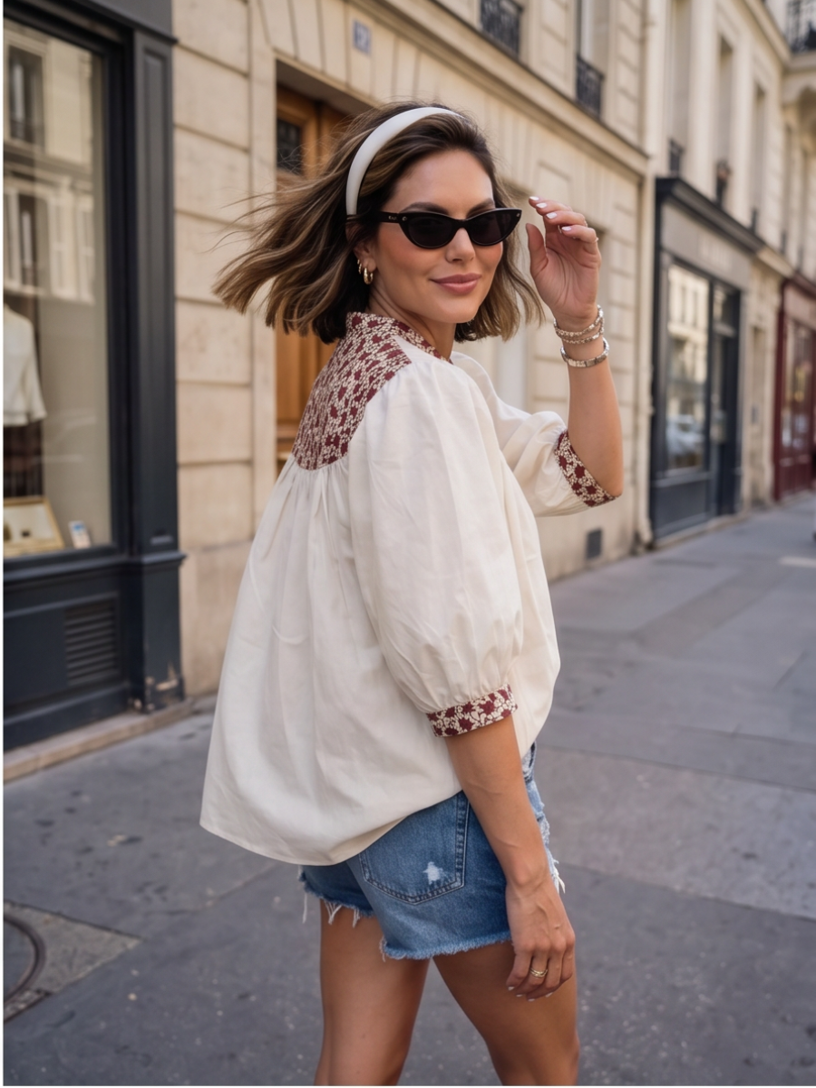 Chemise Alice - Écrue Chic
