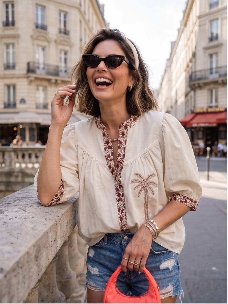 Chemise Alice - Écrue Chic