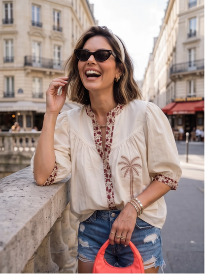 Chemise Alice - Écrue Chic