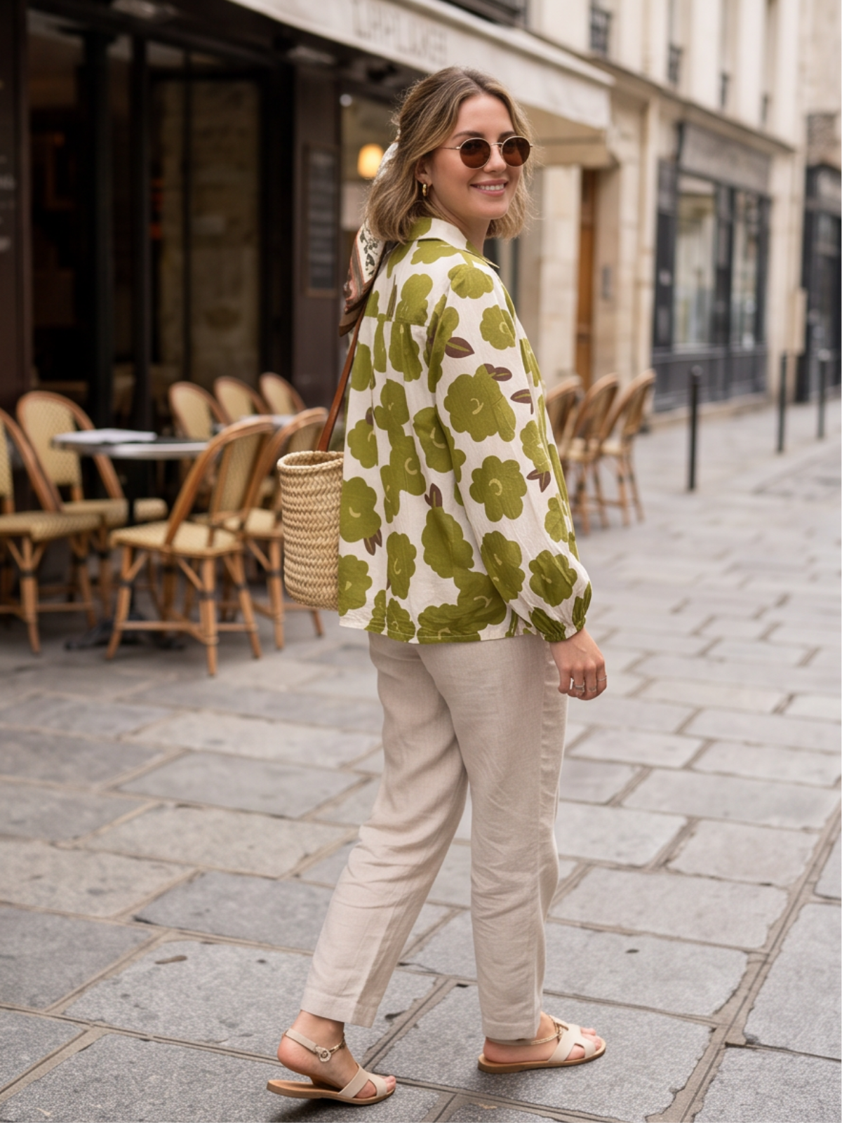 Chemise Apolline - Imprimé Fleurs