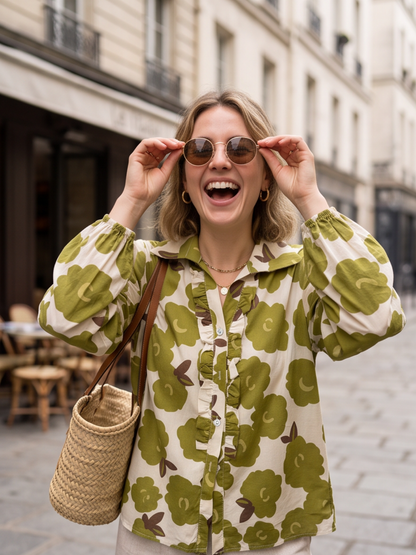 Chemise Apolline - Imprimé Fleurs