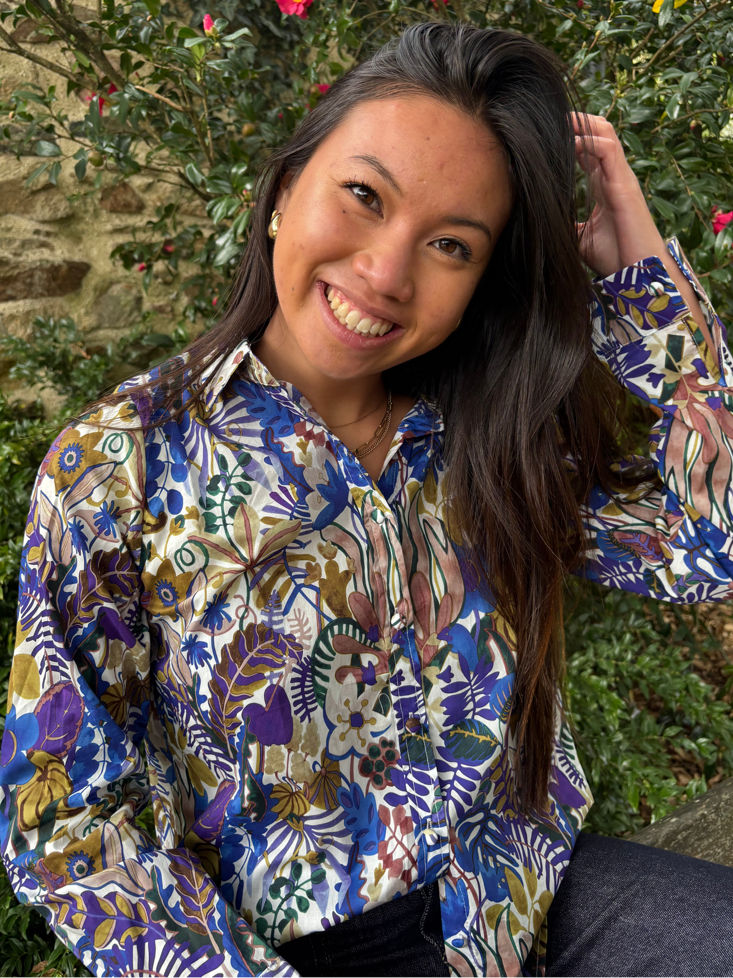 Chemise Artistique Colorée