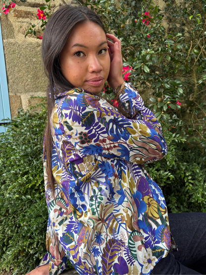 Chemise Artistique Colorée