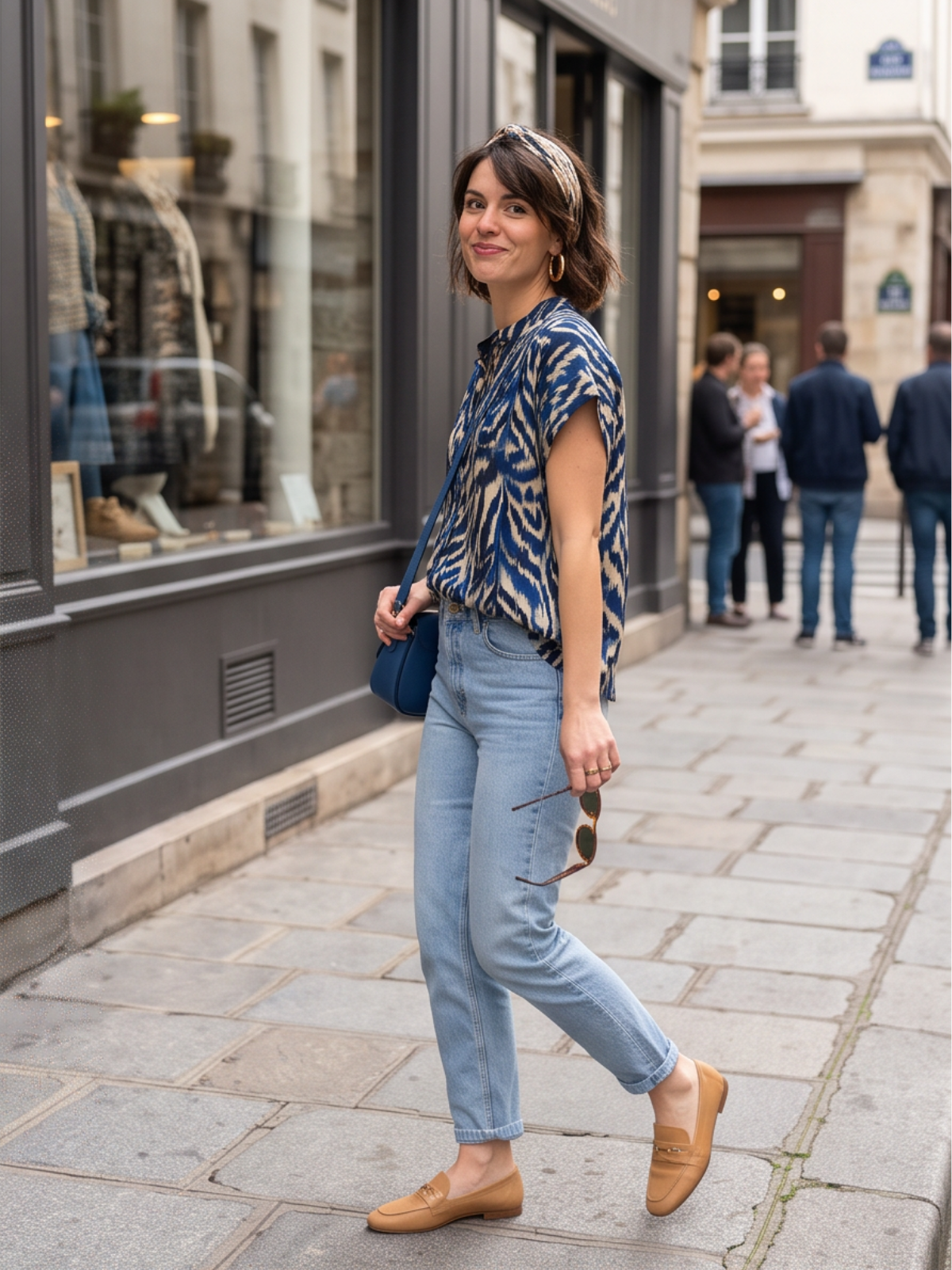 Chemise Blandine - Zèbre Bleu
